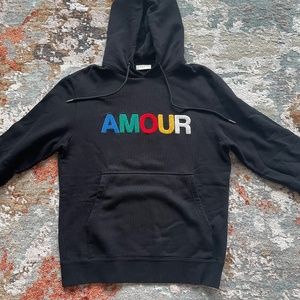 Sandro Black Hoodie Sz XS